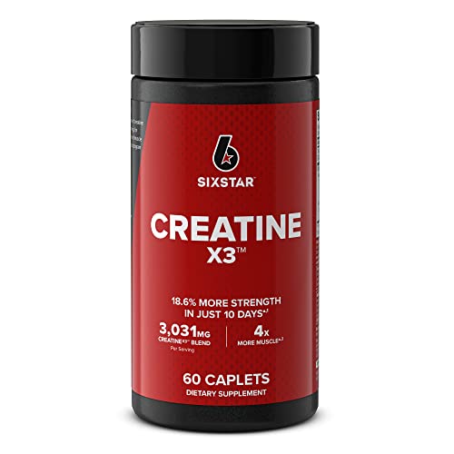 Six Star Creatine Pills Post Workout X3 Creatine Capsules | Creatine Monohydrate Blend Six Star uk supplements
