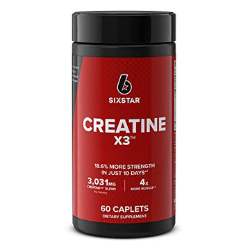 Six Star Creatine Pills Post Workout X3 Creatine Capsules | Creatine Monohydrate Blend Six Star uk supplements