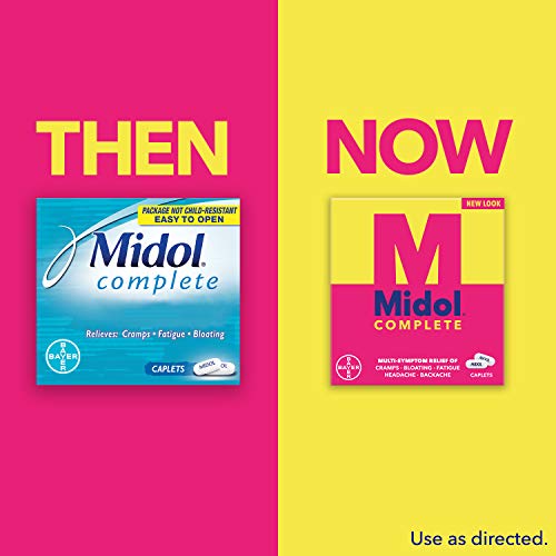 Midol Complete, Menstrual Period Symptoms Relief Including Premenstrual Cramps Midol uk supplements