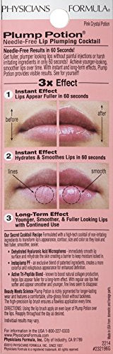 Physicians Formula Plump Potion™ Needle-Free Lip Plumping Cocktail Lip Gloss, Pink Crystal Potion, Hypoallergenic, Fragrance Free, Dermatologist Approved Physicians Formula uk supplements