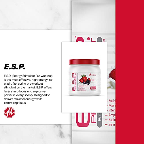 Metabolic Nutrition | ESP - Stimulating Pre Workout, Pre Intra Workout Supplement | Energy Metabolic Nutrition uk supplements