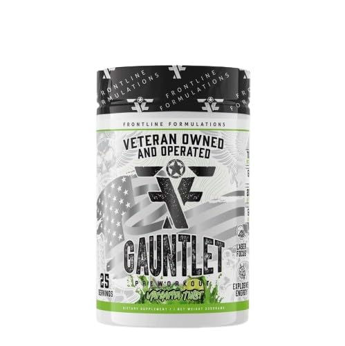 FRONTLINE FORMULATIONS Gauntlet Pre-Workout Powder, Explosive Workouts FRONTLINE FORMULATIONS uk supplements
