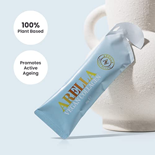 Arella Beauty Vegan Liquid Collagen Supplement - Japanese Plum Flavour - 14 x 30 ml Arella Beauty uk supplements