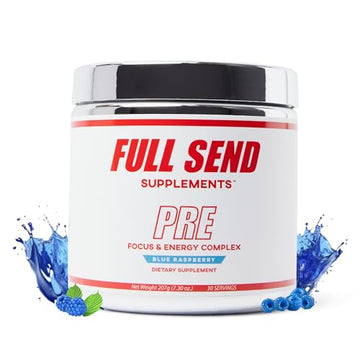 FULL SEND Pre Workout Powder with Beta Alanine, Preworkout Energy Supplement FULL SEND uk supplements
