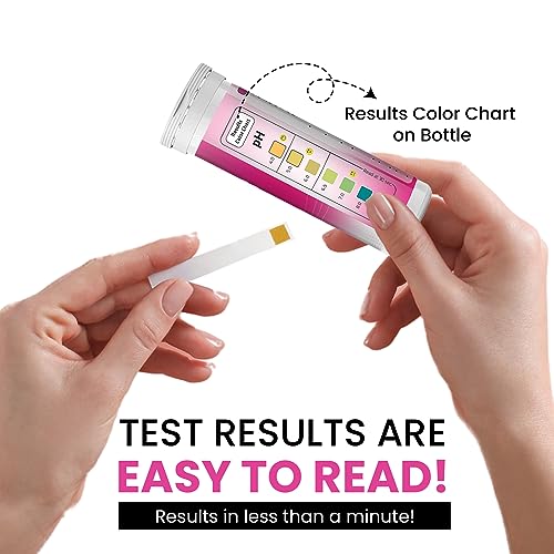 5-Minute Vaginal pH Test Kit for Women - 50 Premium-Quality Vaginal Heath pH Test Strips Included Leaping Lynx uk supplements