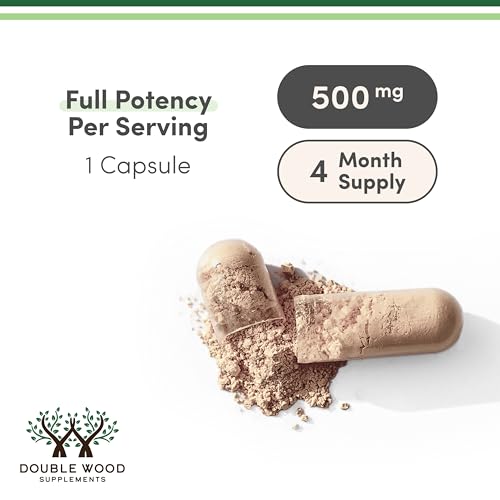Turkesterone Supplement 500mg, 120 Capsules (Ajuga Turkestanica Extract Std. to 10% Turkesterone) Similar to Ecdysterone for Men's Health Support (Manufactured and Tested in the USA) by Double Wood Double Wood Supplements uk supplements