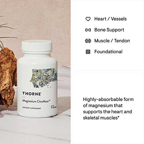 THORNE Magnesium CitraMate - Magnesium Supplement with Citrate-Malate - Support THORNE uk supplements