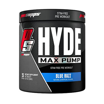 PROSUPPS Hyde Max Pump Pre Workout for Men and Women - Nitric Oxide Supplement PROSUPPS uk supplements