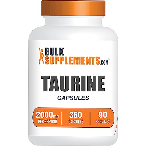 BULKSUPPLEMENTS.COM Taurine Capsules - Taurine Supplement, Taurine 2000mg BULKSUPPLEMENTS.COM uk supplements