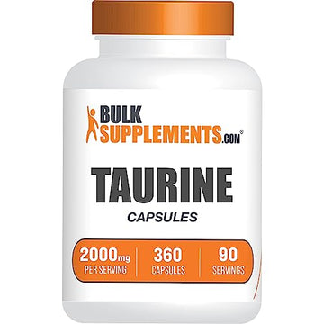 BULKSUPPLEMENTS.COM Taurine Capsules - Taurine Supplement, Taurine 2000mg BULKSUPPLEMENTS.COM uk supplements