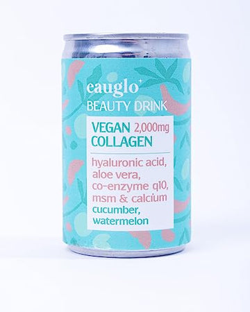 Eauglo- Cucumber & Watermelon Vegan Collagen Beauty Drink, Anti-Ageing & Radiant Skin EauGlo uk supplements