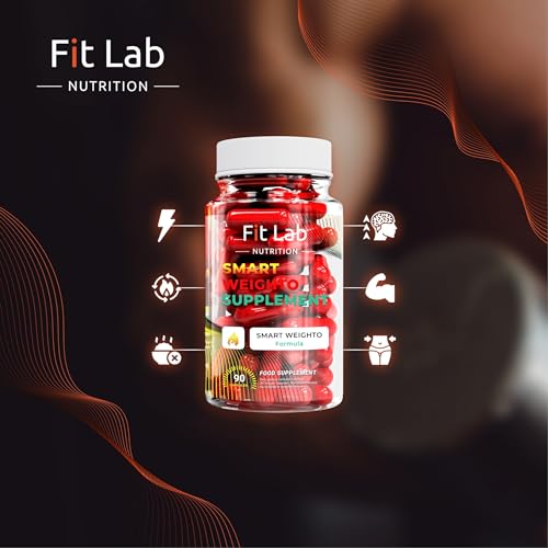 FIT LAB -90 Capsules - for Women & Men - Weighto Management - 45 Days Supply FIT LAB NUTRITION uk supplements