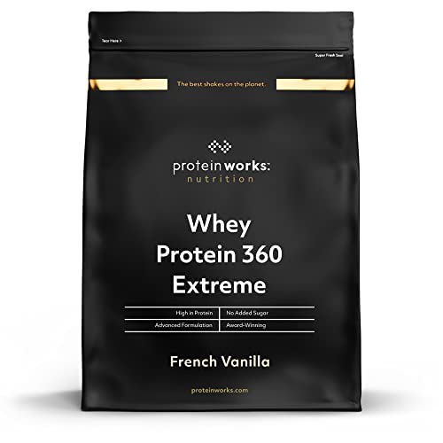 Protein Works - Whey Protein 360 Extreme | Added Vitamins | Premium Whey Shake Protein Works uk supplements