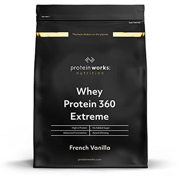 Protein Works - Whey Protein 360 Extreme | Added Vitamins | Premium Whey Shake Protein Works uk supplements