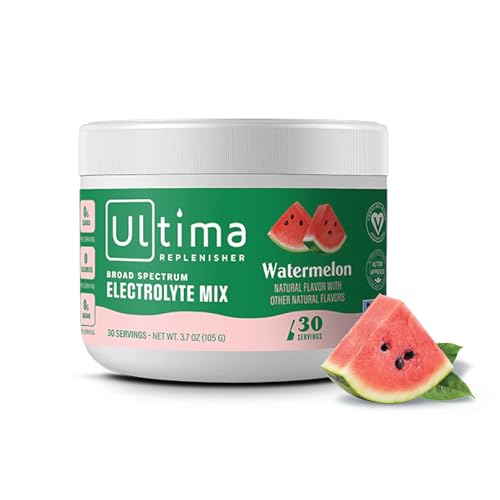 Ultima Replenisher Daily Electrolyte Drink Mix – Watermelon, 30 Servings – Hydration Ultima Replenisher uk supplements