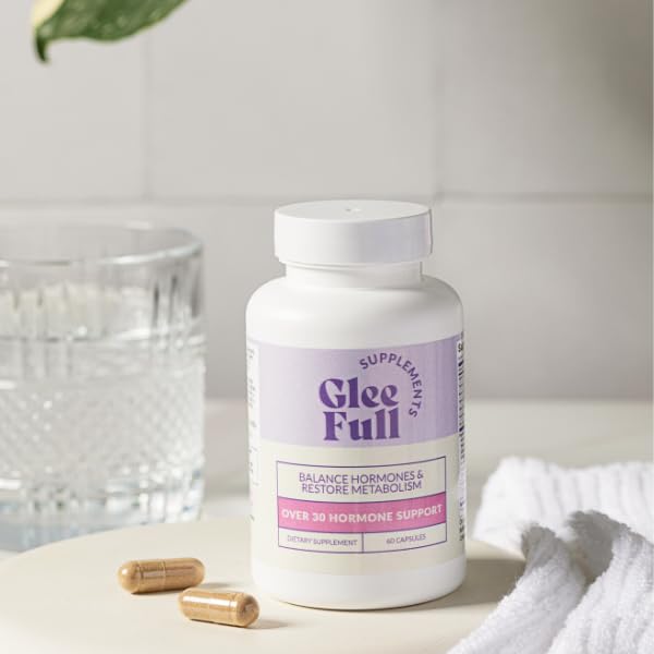 GleeFull Over 30 Hormone Support - Menopause Supplements for Women - Hormone Support for Women GLEEFULL SUPPS uk supplements