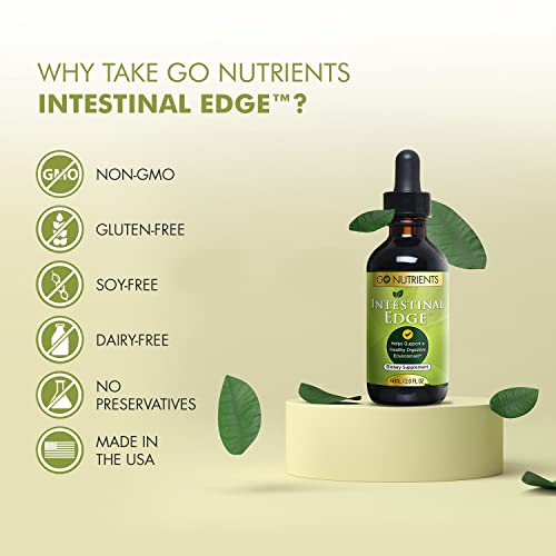 Go Nutrients Intestinal Edge Gut Detox Cleanse for Humans: Enhance Digestive Go Nutrients uk supplements