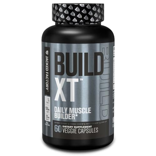 Jacked Factory Build-XT Daily Muscle Builder & Performance Enhancer - Muscle Building Jacked Factory uk supplements