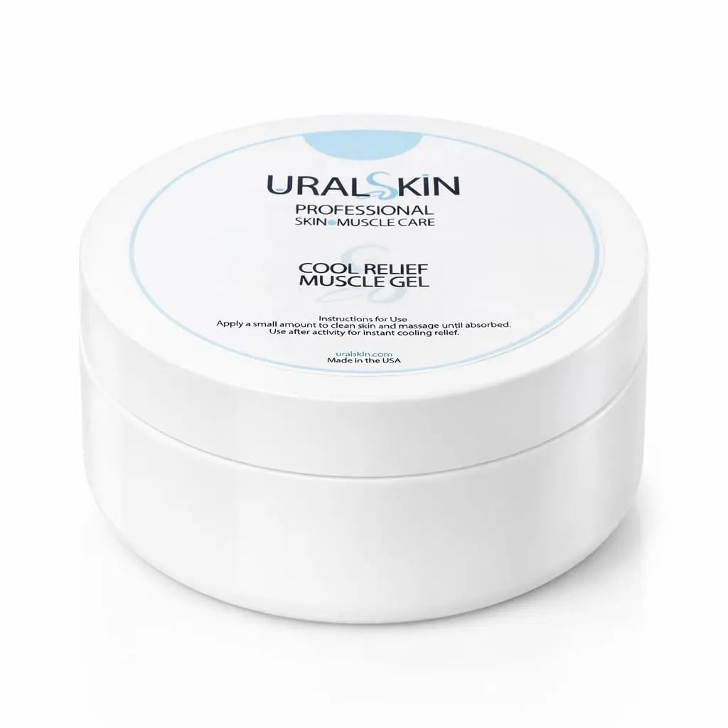 URALSKIN Cooling Muscle Gel – Fast-Drying, Non-Greasy Gel for Body, 4 oz (113 g) UralSkin uk supplements