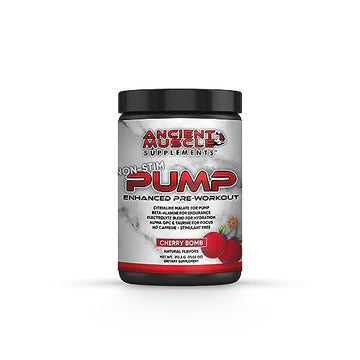 Ancient Muscle Pre Workout Stimulant-Free Pump Supplement - Citrulline Malate, Beta Alanine Ancient Muscle uk supplements