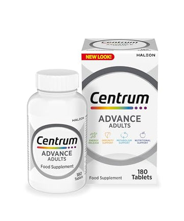 Centrum Advance Multivitamin & Mineral Supplements, 24 essential nutrients including Centrum uk supplements