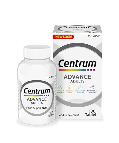 Centrum Advance Multivitamin & Mineral Supplements, 24 essential nutrients including Centrum uk supplements