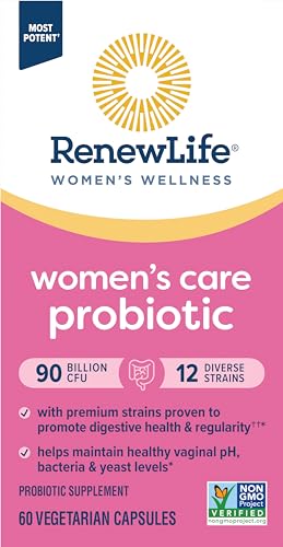 Renew Life Women's Probiotic Capsules, Supports pH Balance for Women, Vaginal Renew Life uk supplements
