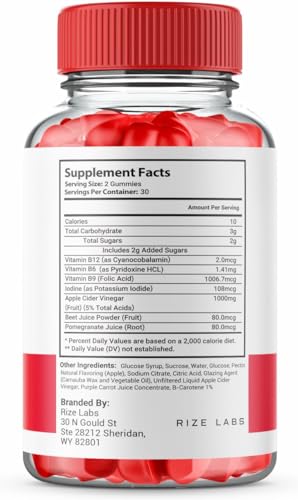 rize labs (2 Pack) Keto Bites - Keto Bites Gummies Advanced Weight Loss - Keto Bites ACV rize labs uk supplements