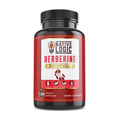 Native Logic Berberine HCL 1200mg with Ceylon Cinnamon, Bitter Melon, and Green Tea Native Logic uk supplements