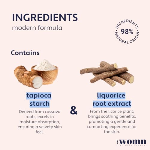 womn Intimate Comfort DRY & FRESH LIQUID POWDER – talc-free liquid body powder against moisture womn uk supplements