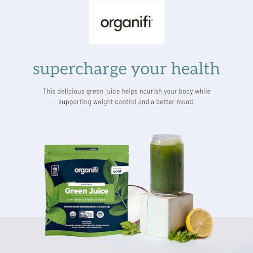 Organifi: GO Packs - Green Juice - Organic Superfood Supplement Powder - 15 Servings Organifi uk supplements