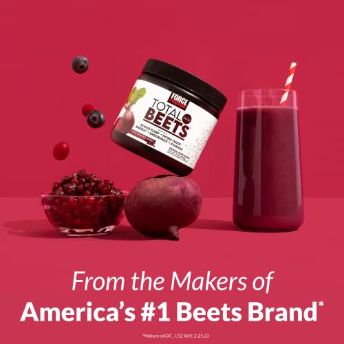 FORCE FACTOR Total Beets Beet Root Powder with Energy, NO3-T Nitrates to Support Force Factor uk supplements
