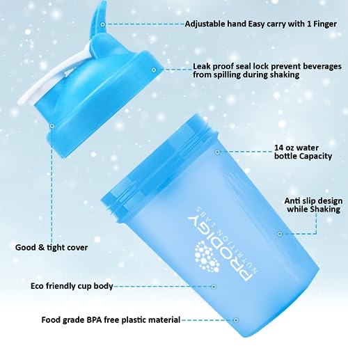 Prodigy Nutrition Labs Premium Shaker Bottle Perfect for Protein Shakes and Pre Workout Prodigy Nutrition Labs uk supplements
