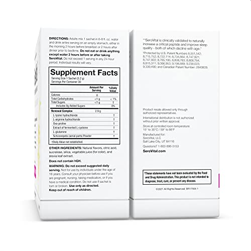 Serovital Renewal Complex - Anti-Aging Supplement for Women - Increase a Critical Serovital uk supplements