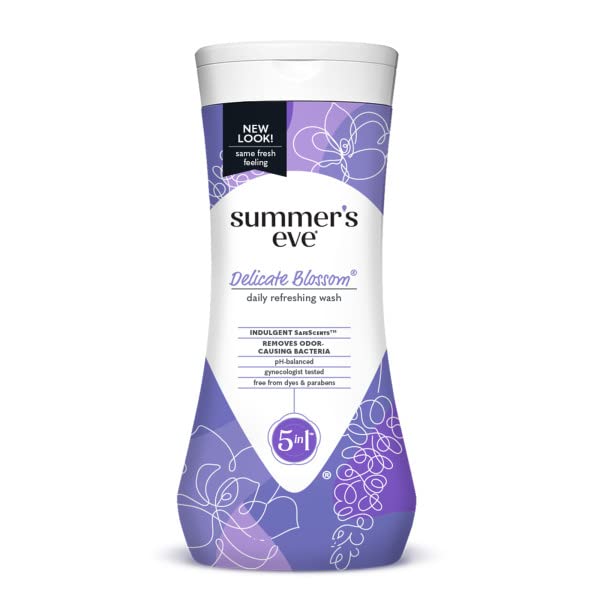 Summer's Eve Delicate Blossom Daily Refreshing Feminine Wash, Removes Odor, pH balanced, 15 fl oz Summer's Eve uk supplements