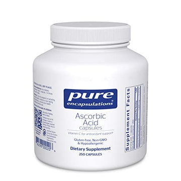 Pure Encapsulations Ascorbic Acid Capsules | Vitamin C Supplement Pure Encapsulations uk supplements