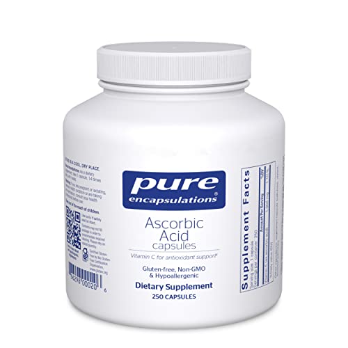 Pure Encapsulations Ascorbic Acid Capsules | Vitamin C Supplement Pure Encapsulations uk supplements