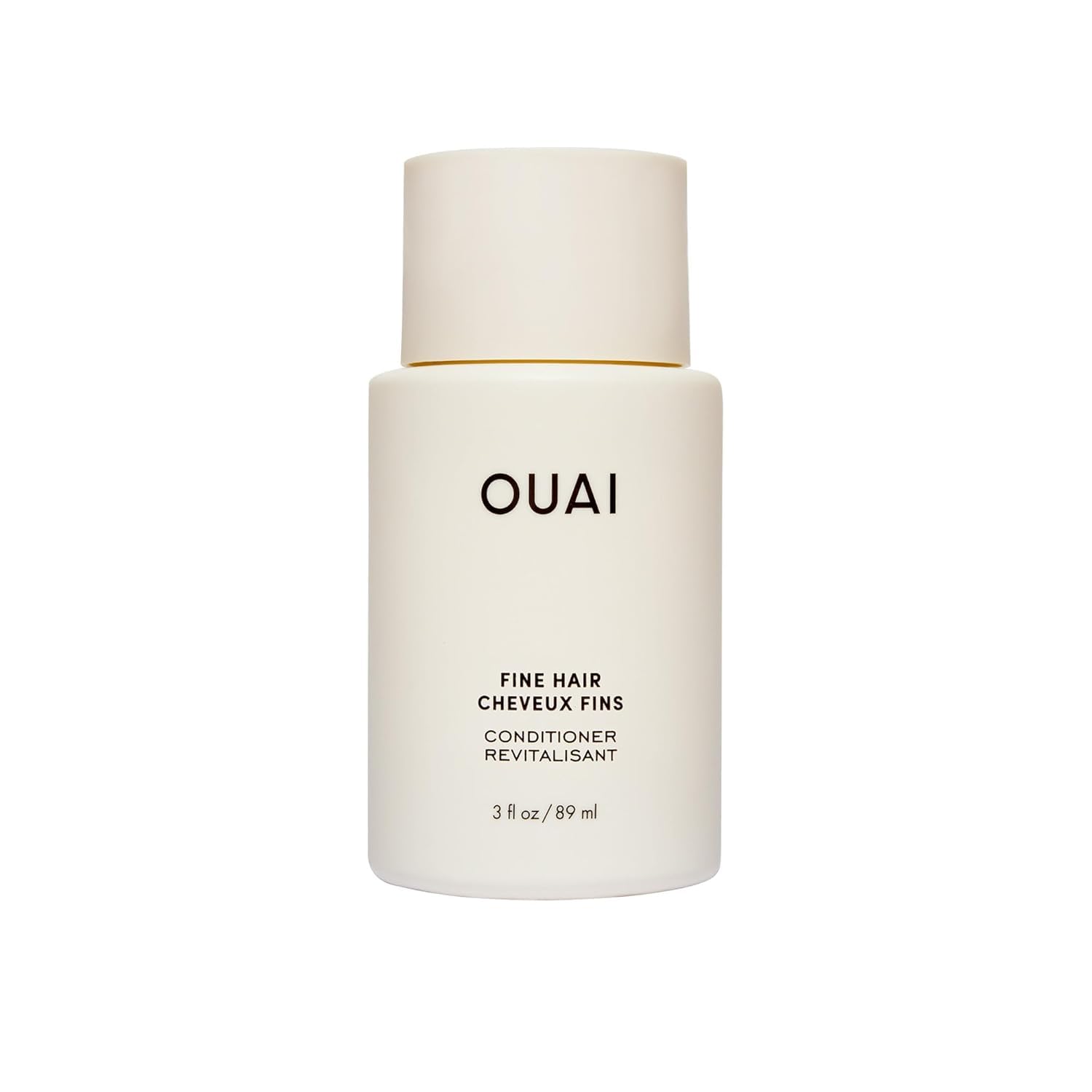 OUAI Fine Hair Conditioner Travel Size - Volumizing Conditioner for Fine Hair with Keratin, Biotin & Chia Seed Oil - Adds Softness, Bounce & Volume - Free from Parabens, Sulfates & Phthalates (3 Oz) OUAI uk supplements