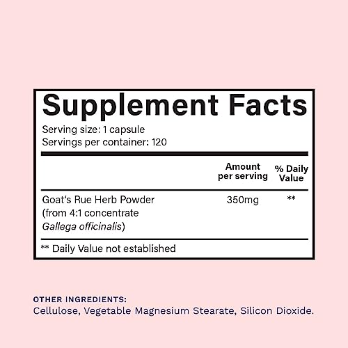 Goat's Rue Lactation Supplement For Increased Breast Milk, Lactation Supplement Mommy Knows Best uk supplements