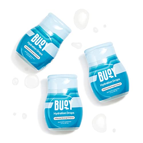 Buoy Electrolyte Drops | 120 Servings | No Sugar, No Sweeteners | Dietitian Recommended Buoy uk supplements