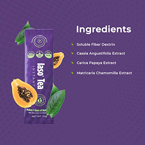 TLC Total Life Changes IASO Natural Detox Instant Herbal Tea - Expiration Date Total Life Changes uk supplements
