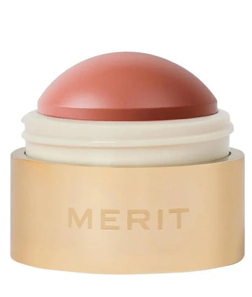 Merité Beverly Hills Cream Blush, Lightweight Buildable Color Balm with Vitamin E for Cheeks and Lips Flush Balm Cream Blush (0.31oz) (Beverly Hills - soft peach) Generic uk supplements