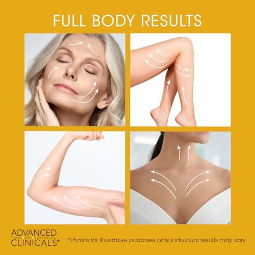 Advanced Clinicals Retinol Cream. Value Set- Two spa size 16oz bottles with pump Advanced Clinicals uk supplements