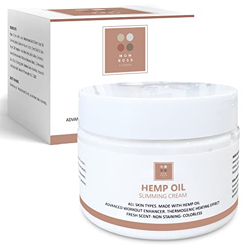 Full Body Hemp oil Slimming Hot Cream - Weight Loss Fat Burning Inch Reducing Heath Secret uk supplements