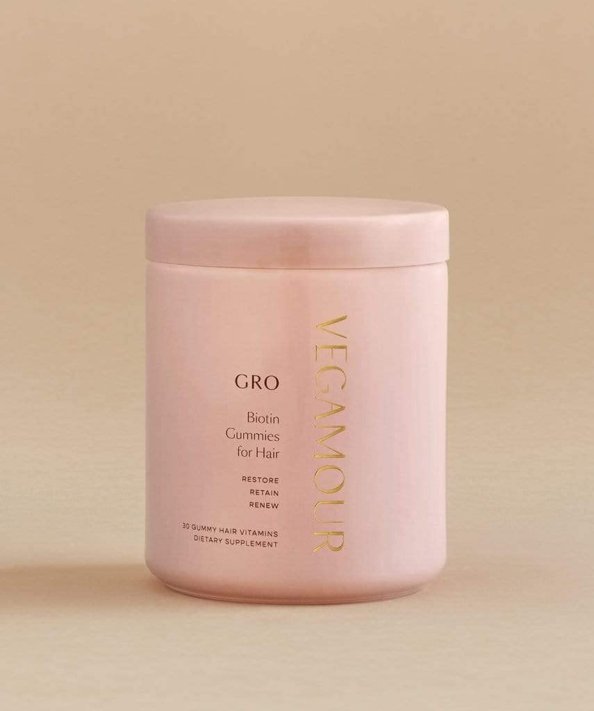 VEGAMOUR GRO Biotin Gummies, Strawberry Flavor with 5000 mcg Biotin, Supports VEGAMOUR uk supplements