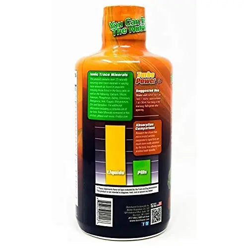 Liquid Vitamin Turbo Power Plus: 47 Vitamins, Enzymes, Vitamin D3, Vitamin A, Vitamin C, and Zinc for Men, Women, Teens, and Kids Turbo Power uk supplements