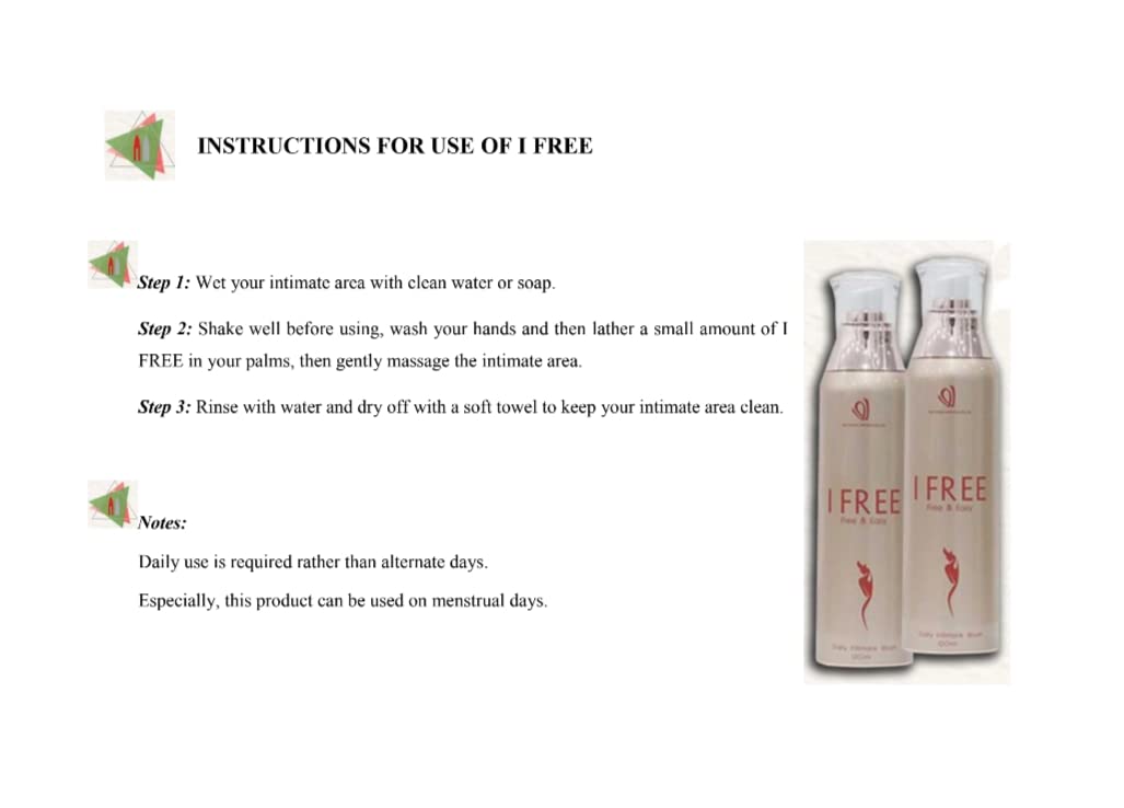 MATXI S.G Combo IFree -Daily Intimate Wash- Feminine Care Wash 120ml & Inner Perfume Jeun 5ml MATXI S.G uk supplements