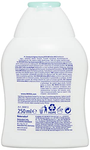 Nivea Intimate Intimo Natural Daily Comfort Mild & Delicate Feminine Cleanser 200 Ml. l Nivea uk supplements