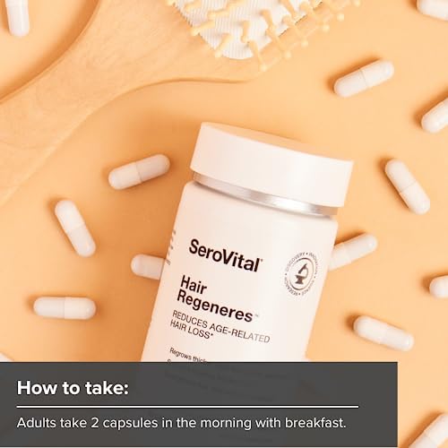 SeroVital Hair Regeneres - Formulated For Women Seeking Enhanced Hair Growth Serovital uk supplements