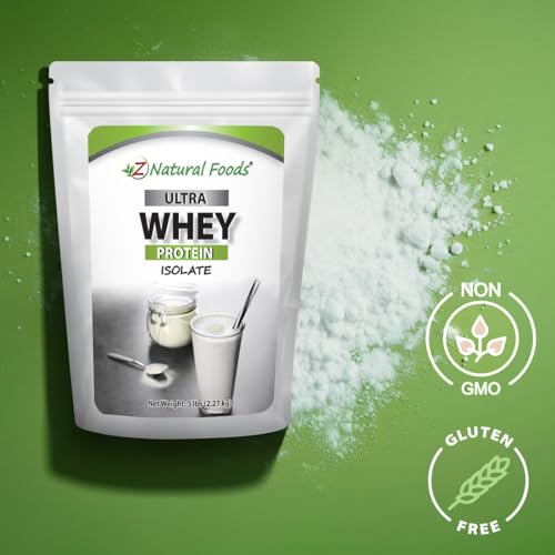Z Natural Foods Whey Protein Powder Isolate, Unsweetened Protein Powder Enriched Z Natural Foods uk supplements